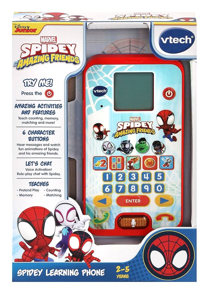 Amazon.com: VTech Spidey and His Amazing Friends: Spidey